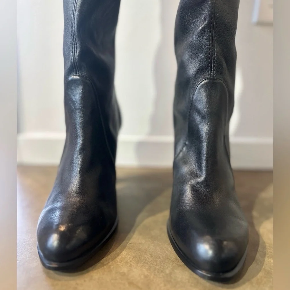 Stuart Weitzman Highland Over-The-Knee Leather Boots
